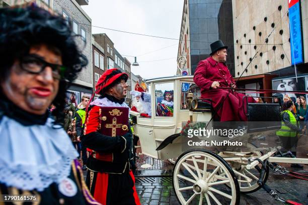 In Nijmegen, St. Nicholas makes his entrance into the city by sailing down the river and following a route through the city accompanied by his...