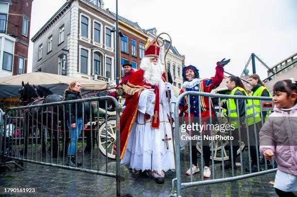 In Nijmegen, St. Nicholas makes his entrance into the city by sailing down the river and following a route through the city accompanied by his...