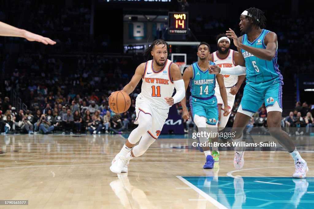 New York Knicks v Charlotte Hornets