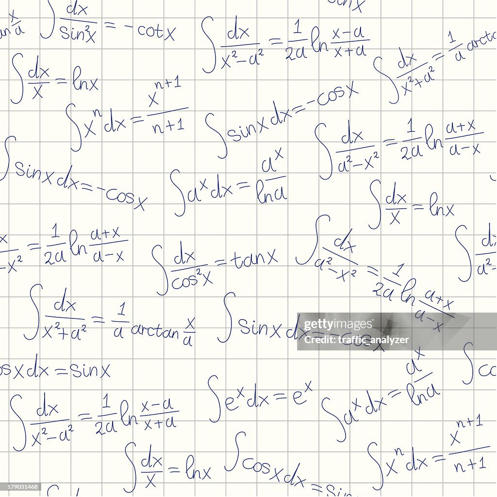 Math Function Background Seamless Math Background High-Res Vector Graphic - Getty Images