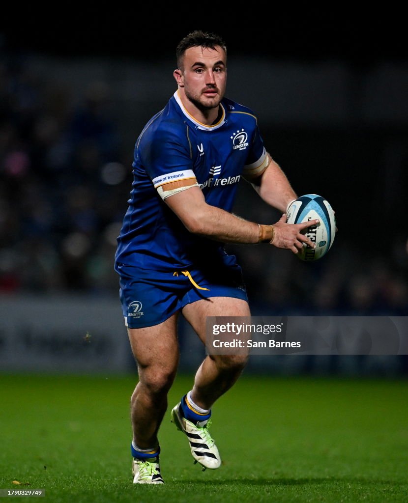 Ronan Kelly Rugby Dublin , Ireland - 18 November 2023; Rónan Kelleher of Leinster... News ...