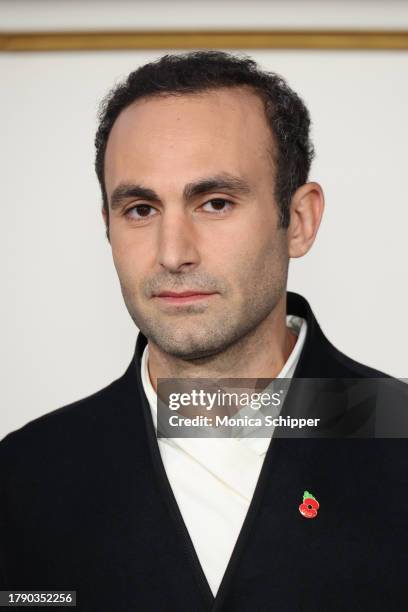 Khalid Abdalla attends the premiere of Netflix's "The Crown" Season 6 Part 1 at Regency Village Theatre on November 12, 2023 in Los Angeles,...