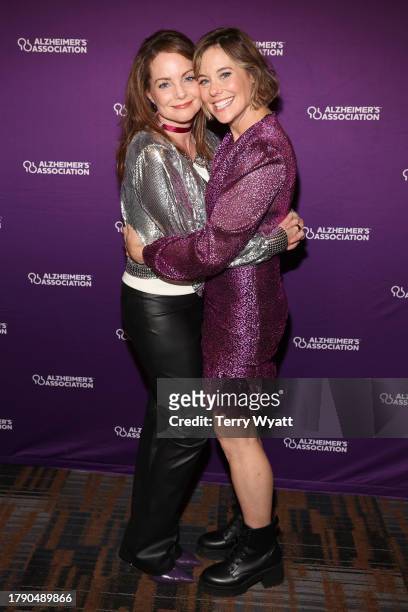Kimberly Williams-Paisley and Ashley Williams attend Nashville 2000s Dance Party to End ALZ benefiting the Alzheimer's Association at Wildhorse...