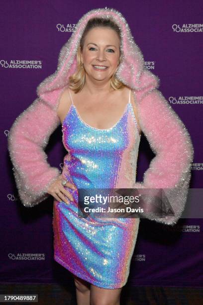 Melissa Joan Hart attends Nashville 2000s Dance Party to End ALZ benefiting the Alzheimer's Association at Wildhorse Saloon on November 12, 2023 in...