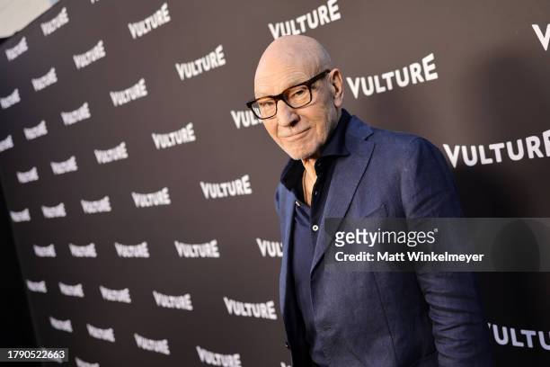 Patrick Stewart attends New York Magazine's Vulture Festival LA at Goya Studios on November 12, 2023 in Los Angeles, California.