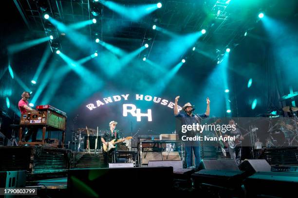 Randy Houser performs during the 2023 Country Bay Music Festival at the Miami Marine Stadium on November 12, 2023 in Key Biscayne, Florida.