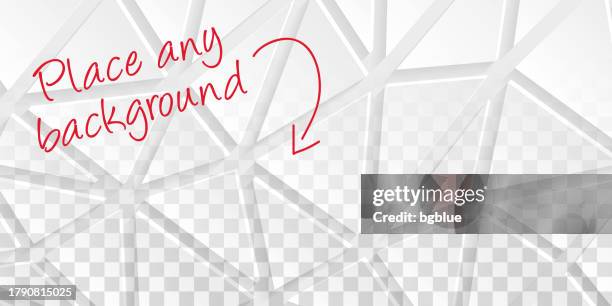 abstract blank background - transparent geometric texture - crystal clear vector stock illustrations