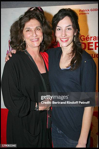 Fabienne Servan Schreiber and daughter Ines Weber at Special Party For Claude Chabrol To Celebrate His 50 Year Career And The Launch Of His Movie...
