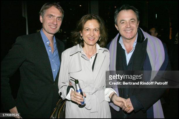 Anne Fontaine and Marc Rioufol at Premiere Party For "La Traversee Du Desir" By Arielle Dombasle .