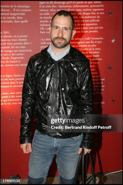 Gaspard Yurkevitch at Premiere Party For "La Traversee Du Desir" By Arielle Dombasle .