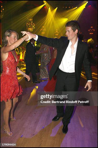 Pauline Blassel and Alexandre Desseigne at 12th Annual "Grand Bal De Deauville" Organised By Christian Dior And Lucien Barriere.