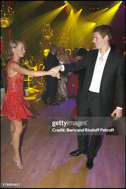 Pauline Blassel and Alexandre Desseigne at 12th Annual "Grand Bal De Deauville" Organised By Christian Dior And Lucien Barriere.