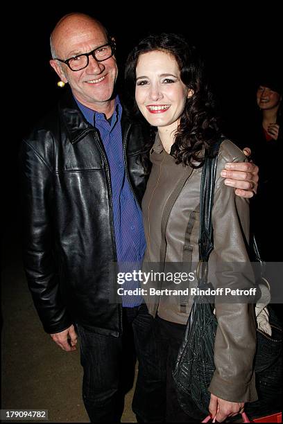 Richard Schreoeder, Chloe Lambert at The Exclusive Show Of The Theatre Production L'Amour, La Mort, Les Fringues At The Theatre Marigny In Paris .