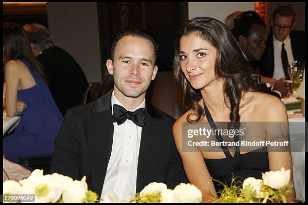 Daniel Arsham, Lorraine Ricard at The Perrier Jouet Bicentenary Celebration At The Ecole Des Beaux Arts De Paris .