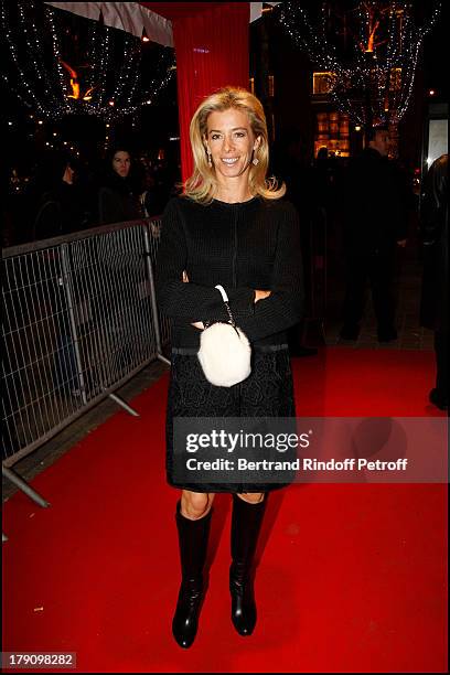 Madame Brice Hortefeux at The Paris Premiere Of Le Discours D'Un Roi At Ugc Normandie, Followed By A Reception At The British Embassy.