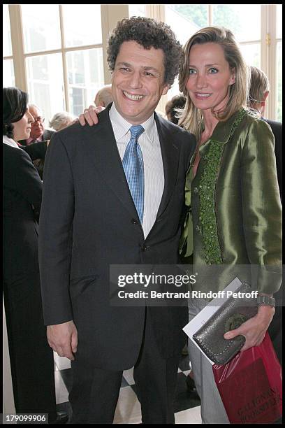 Marie Moatti and Nicolas Kugel at Book Launch Party For "Venus Of Empire: The Life of Pauline Bonaparte" by Flora Fraser.