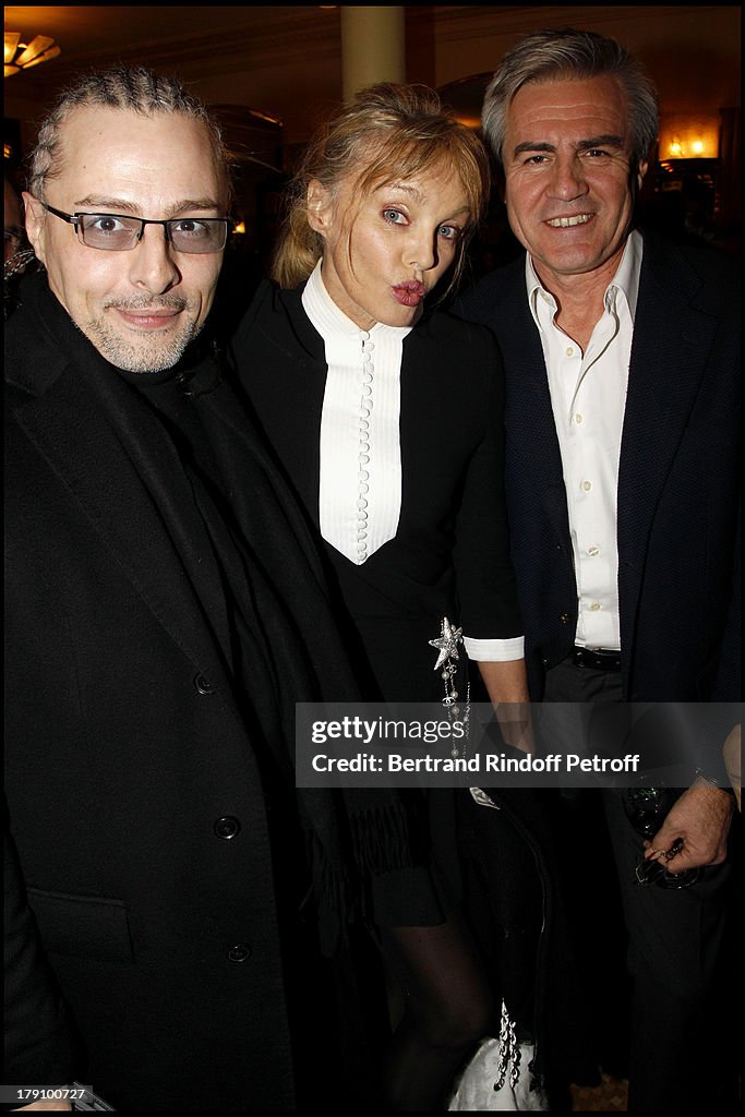 The 20th Anniversary Of La Regle Du Jeu Celebrated At The Cafe De Flore In Paris