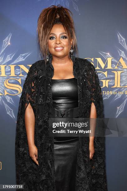 In this image released on November 13, 2023. Ledisi attends the CMT Smashing Glass at The Fisher Center for the Performing Arts on October 26, 2023...