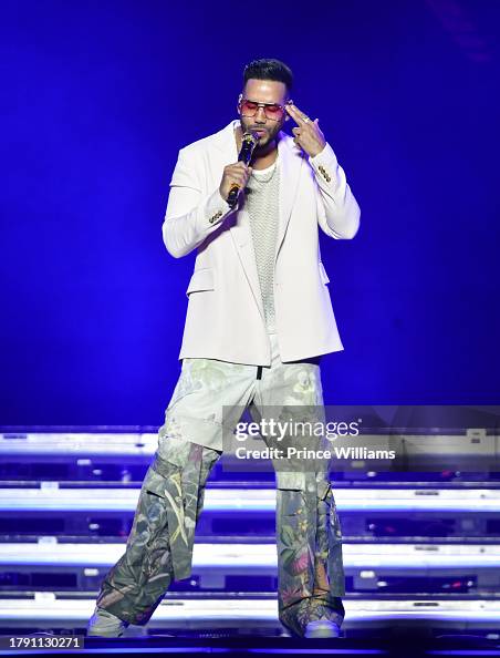 Singer Romeo Rnb Singer Romeo Santos performs in concert during his