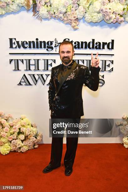 Evgeny Lebedev, Baron Lebedev, attends The 67th Evening Standard Theatre Awards at Claridge's Hotel on November 19, 2023 in London, England.