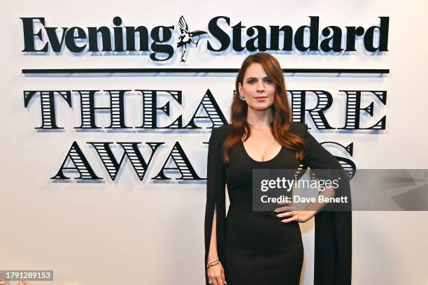 Hayley Atwell attends The 67th Evening Standard Theatre Awards at Claridge's Hotel on November 19, 2023 in London, England.