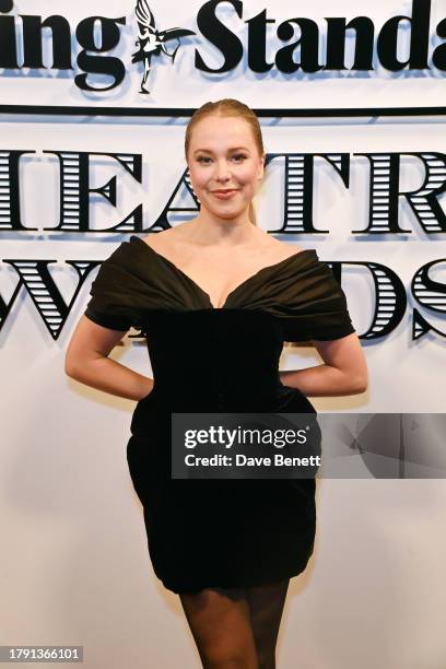 Poppy Jamie attends The 67th Evening Standard Theatre Awards at Claridge's Hotel on November 19, 2023 in London, England.