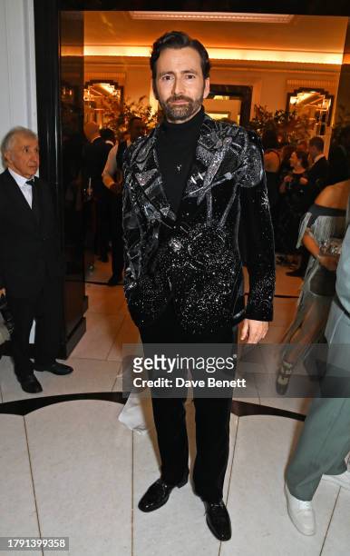 David Tennant attends The 67th Evening Standard Theatre Awards at Claridge's Hotel on November 19, 2023 in London, England.