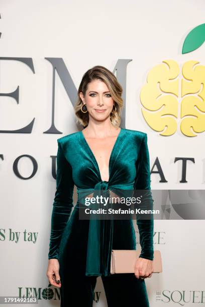 Kelly Rizzo attends the Inaugural Lemons Foundation Gala hosted by Taylor & Taylor Lautner at 1 Hotel West Hollywood on November 12, 2023 in West...