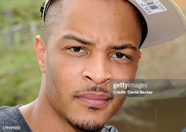 Rapper T.I. Appears at "Ditch Saturdays" at the Palms Pool & Bungalows at The Palms Casino Resort on August 31, 2013 in Las Vegas, Nevada.