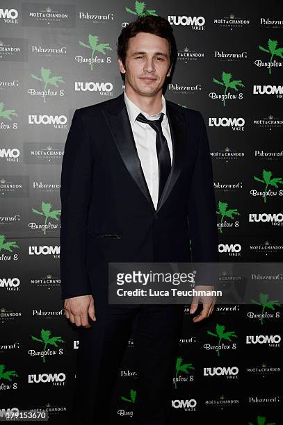 Director and actor James Franco attends Bungalow 8 & James Franco Venice Film Festival Premiere Party for Child of God and Palo Alto during the 70th...