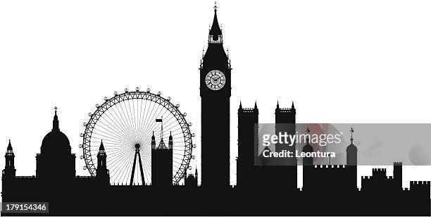 ロンドン（建物は可動式で完全) - skyline london点のイラスト素材／クリップアート素材／マンガ素材／アイコン素材