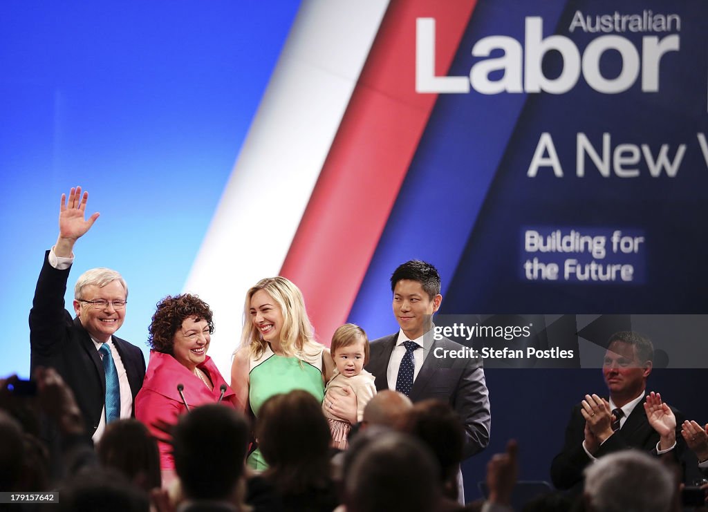Australian Labor Party 2013 Campaign Launched In Brisbane
