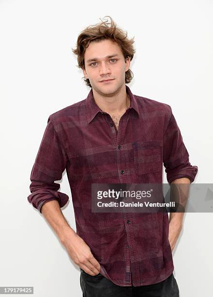 Actor Lorenzo Richelmy attends Premio Kineo Photocall during the 70th Venice International Film Festival at Terrazza Maserati on September 1, 2013 in...