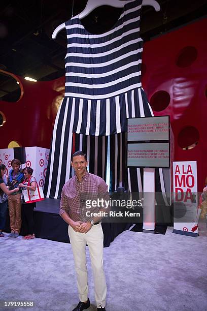 Host and fashion journalist Rodner Figueroa poses at the Festival People en Español Presented by Target at the Henry B. Gonzalez Convention Center on...