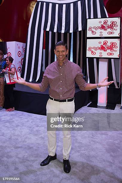 Host and fashion journalist Rodner Figueroa poses at the Festival People en Español Presented by Target at the Henry B. Gonzalez Convention Center on...