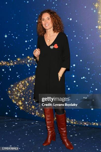 Marie-Sophie Lacarrau attends the "WISH - Asha Et La Bonne Etoile" Paris Premiere Gala on November 13, 2023 in Paris, France.