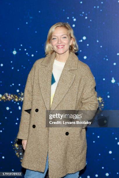 Maya Lauqué attends the "WISH - Asha Et La Bonne Etoile" Paris Premiere Gala on November 13, 2023 in Paris, France.