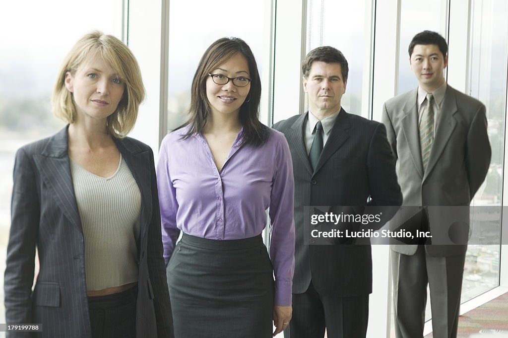 Group business portrait