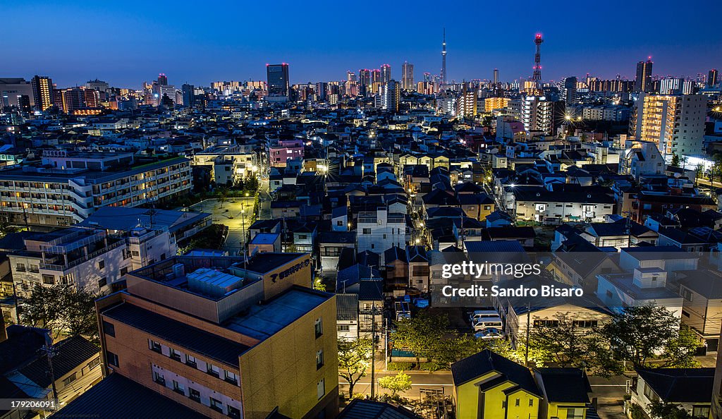 Tokyo Skyline at night