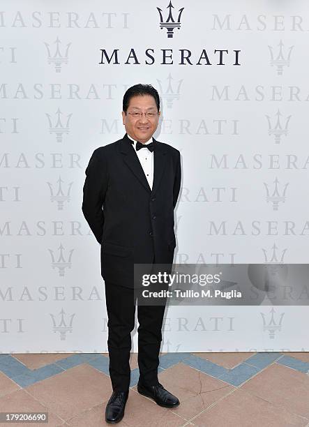 President of the Studio Ghibli Koji Hoshino attends the 70th Venice International Film Festival at Terrazza Maserati on August 31, 2013 in Venice,...