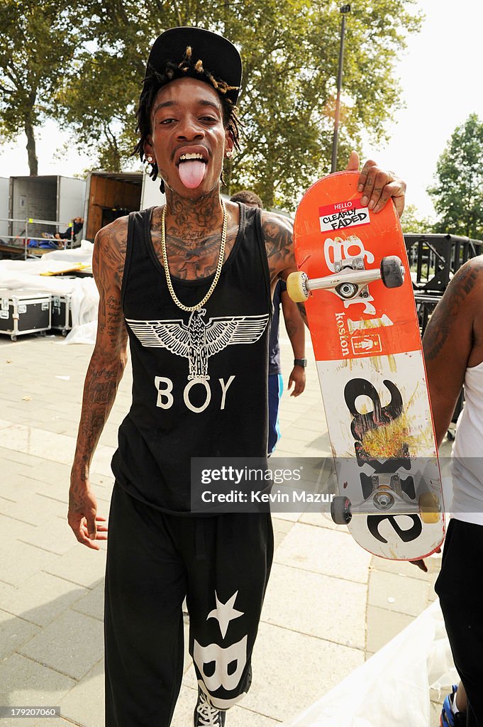 2013 Budweiser Made In America Festival - Day 2 - Backstage