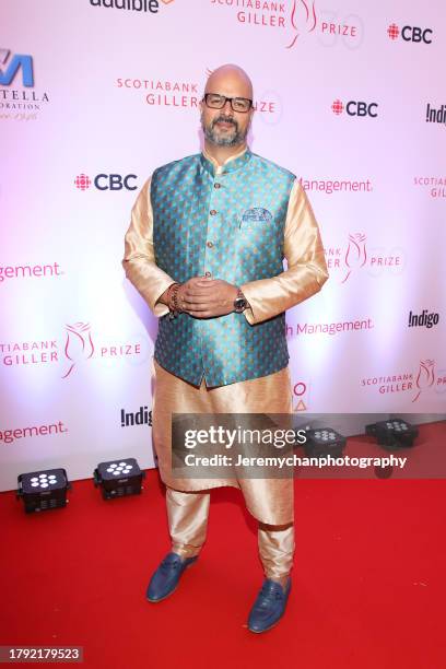 Ali Hassan attends the 2023 Scotiabank Giller Prize ceremony at Four Seasons Hotel Toronto on November 13, 2023 in Toronto, Ontario.