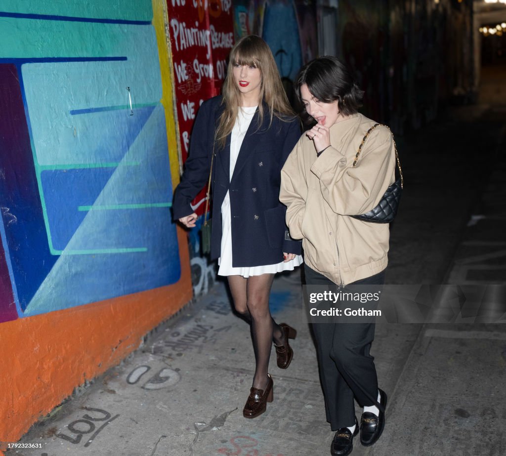 Celebrity Sightings In New York City - November 13, 2023