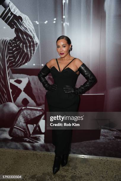 Adrienne Bailon Houghton attends the Remington One X iHeart Media Global Launch on November 13, 2023 in New York City.