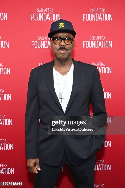 Courtney B. Vance attends the SAG-AFTRA Foundation Conversations Presents "Exploring Identity And Healing Through Acting For Black Male Performers"...