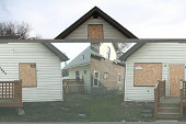Boarded up House