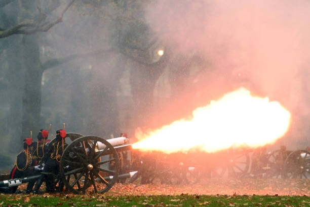 GBR: King Charles III's 75th Birthday Marked With Gun Salute