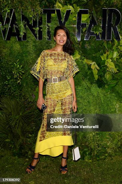 Goga Ashkenazi attends Vanity Fair Celebrate 10th Anniversary during the 70th Venice International Film Festival at Fondazione Giorgio Cini on...