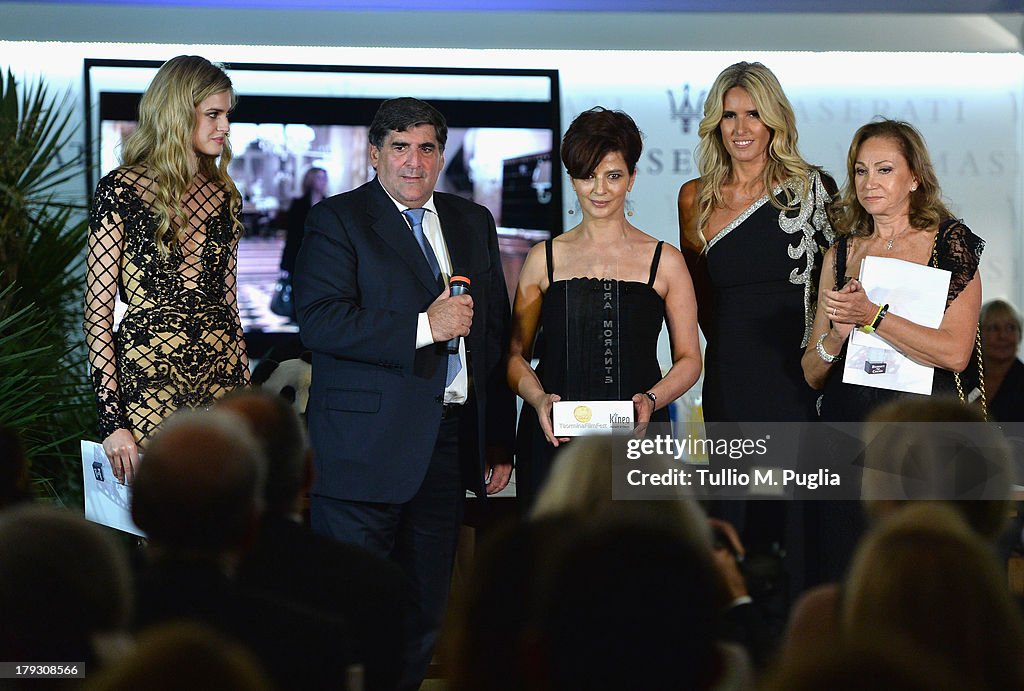 Celebrities At The Terrazza Maserati - Day 5 - The 70th Venice International Film Festival