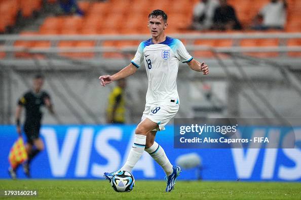 Christopher Rag Fifa Chris Rigg of England runs with the ball during the FIFA U-17 World ...